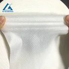 Wholesale super nonwoven elastic fabric for baby diaper 3D round material nonwoven elastic mesh fabric for diapers
