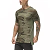 Custom print camouflage t shirt wholesale colorful printed camo sports t-shirt