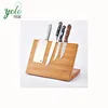 Bamboo Magnetic Knife Block Stand Holder with All Size Knife