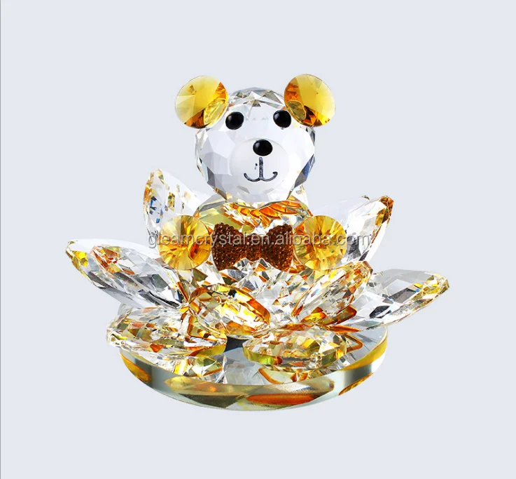 new modern k9 crystal teddy bear gift