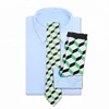 Custom Brand Green Italian Silk Tie And Sock Set Gift Box