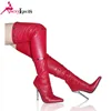 Wholesale alibaba basic sale fashion comfortable sexy high heel equine leg over knee ladies long boots for girls