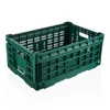 Heavy duty plastic fruit vegetable collapsable storage basket