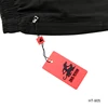 Custom design logo printing transparent clothes standard hang tag size for garment