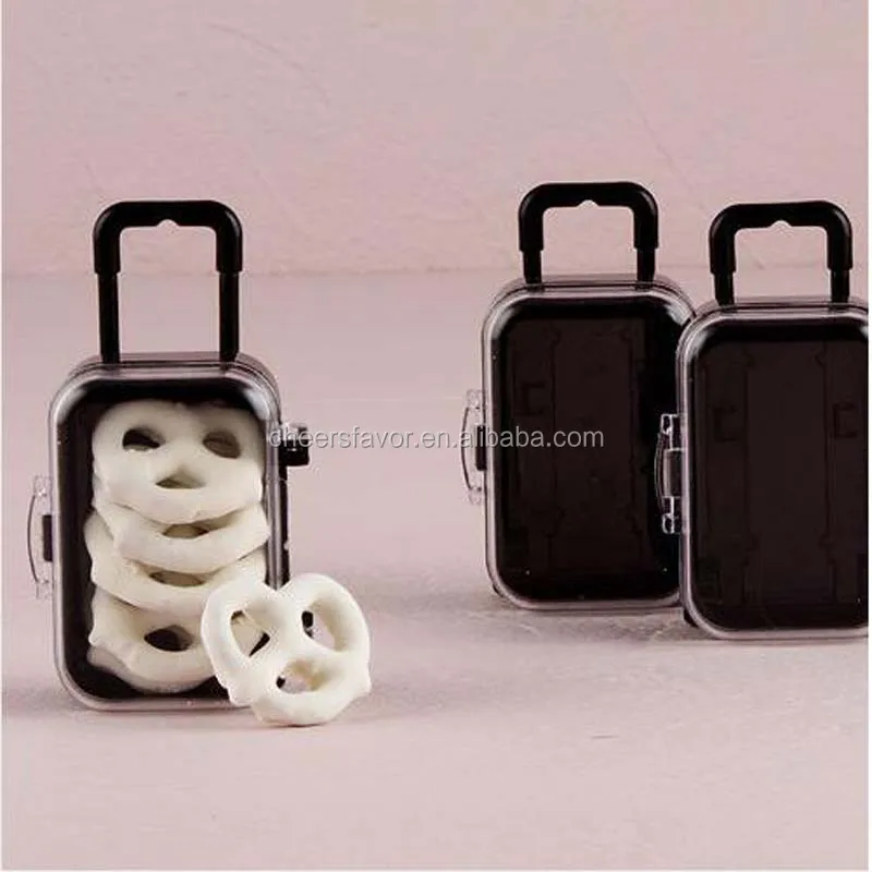 Min Rolling Travel Suitcase Plastic Candy Boxes Wedding Favor boxes candy packing
Min Rolling Travel Suitcase Plastic Candy Boxes Wedding Favor boxes candy packing
