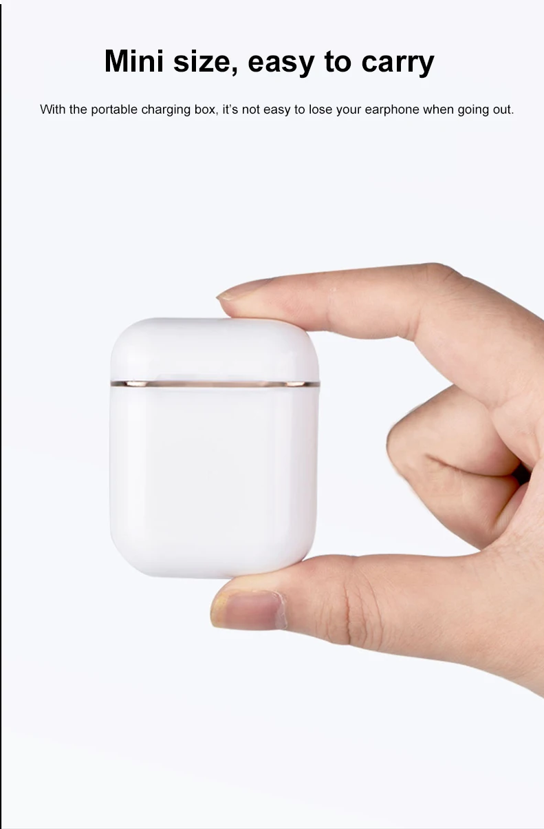 Hot Sale Twins i99 V5.0 TWS Stereo Earbuds With Charging Case - ANKUX.COM
