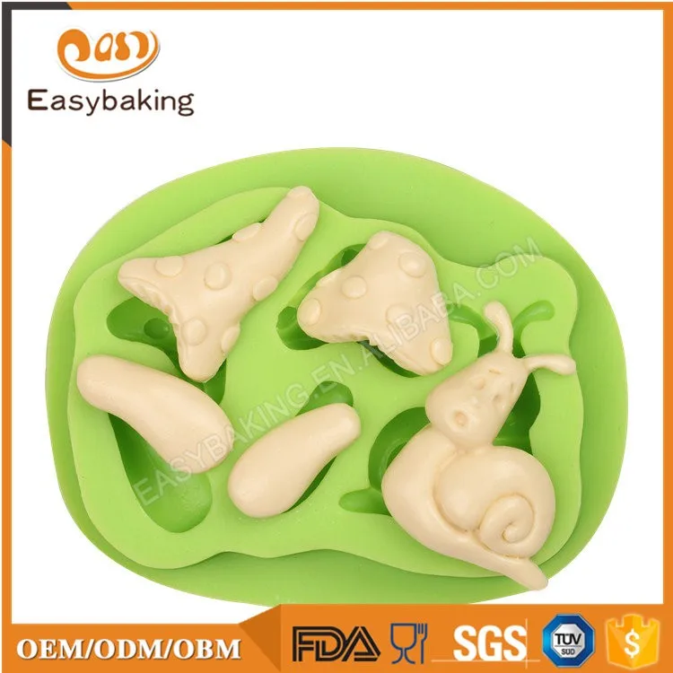ES-4603 Cartoon Theme Silicone Fondant Cake Decorating Mold