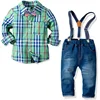 YY10414B Baby boy clothing sets spring and autumn kids clothes suits long sleeve 2pcs children sets