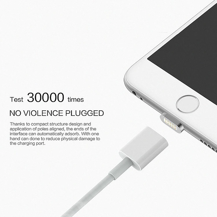 Magnetic Cable USB Data Cable Magnetic Charging Cable for iPhone X - ANKUX.COM