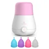 Rosa Rugosa 2019 Amazon Hot Sale cup menstrual and sterilizer cup Steam cleaning cleaner