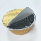 Custom aluminium foil heat seal container with lids