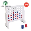 Wooden board game four in a row children connect 4,1 Foot Width