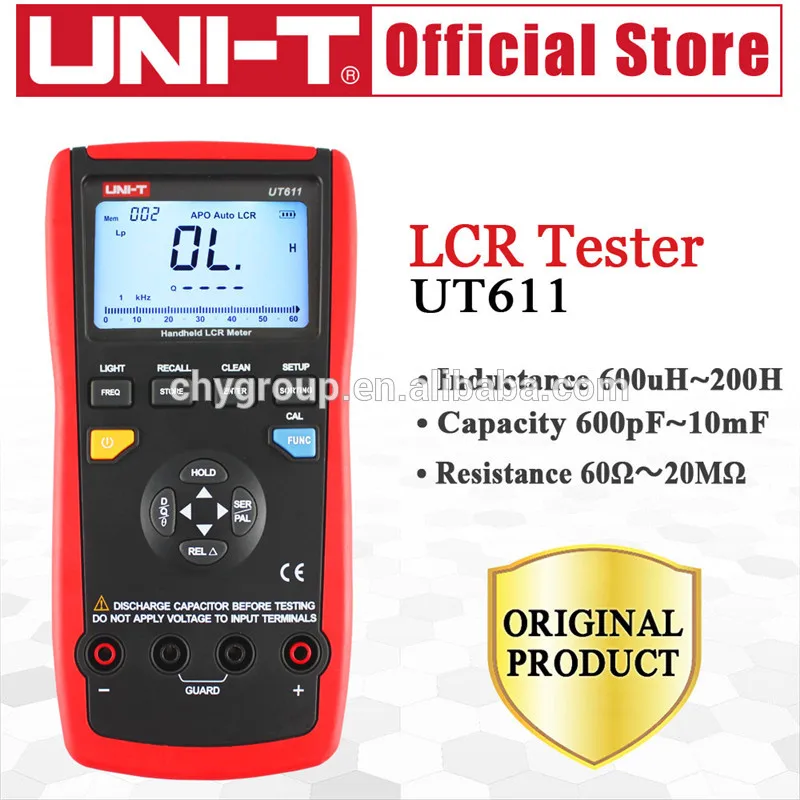 Portable Handheld Lcr Meters Uni T Ut Inductance Capacitance