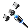 Mobile Phone Charger Cable Cell Phone Charging Magnetic USB Cable