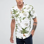 chinese clothing manufacturers spread collar printed hawaiian shirts wholesale