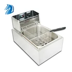 ZL-81 Electric Fryer Automatic Fish and Chips Fryer Commercial Cooking Machine