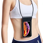Divtop Customized Embossing Logo Mobile Phone Bag IPX8 Waterproof Phone Case for Watersports