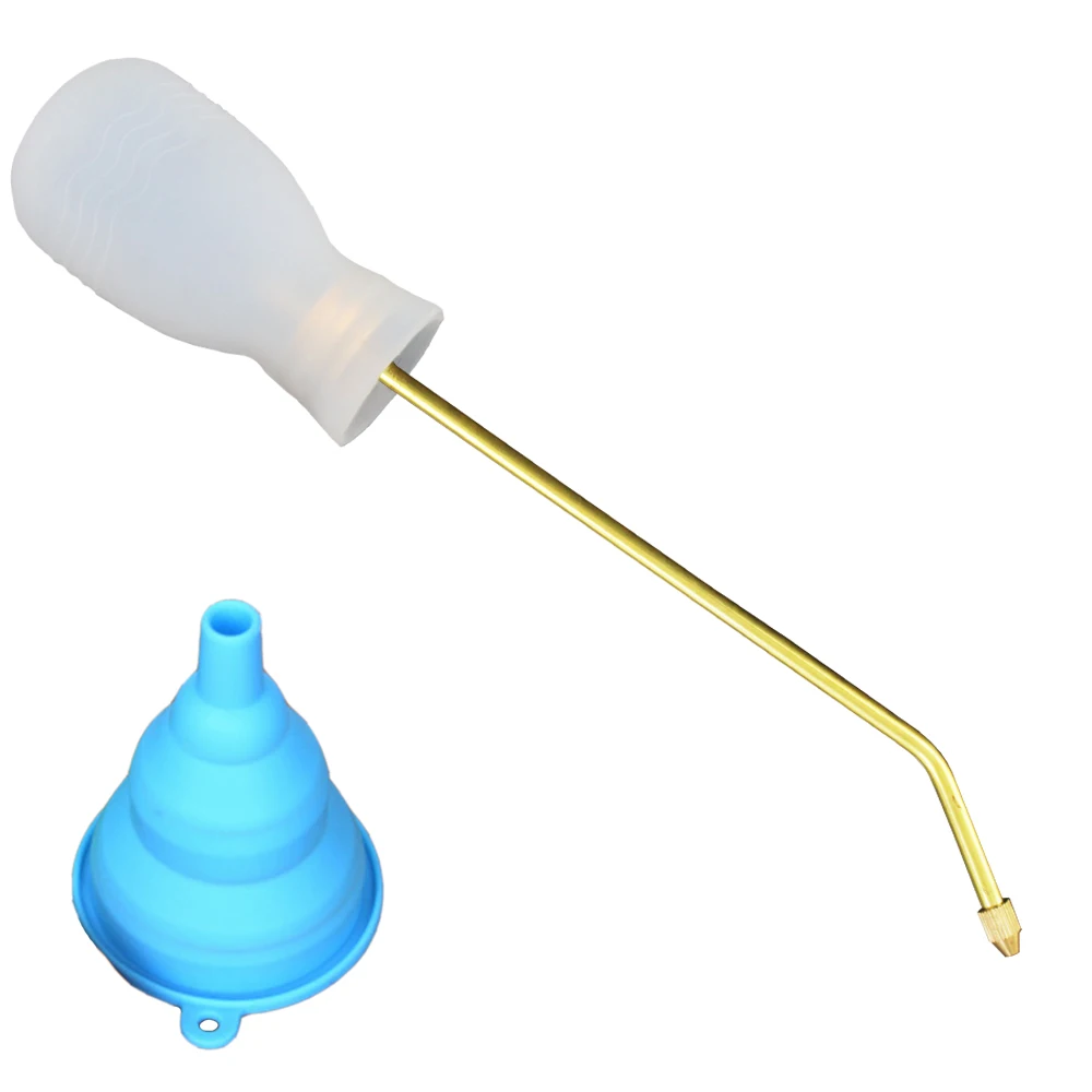 iLOT Long Handle Pest Control Bulb Duster Sprayer for Diatomaceous Earth Powder Dispensing (A Grade), Red, transparent or any color tailored to needs
iLOT Long Handle Pest Control Bulb Duster Sprayer for Diatomaceous Earth Powder Dispensing (A Grade), Red, transparent or any color tailored to needs
