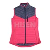 China low price custom short sleeve down jacket