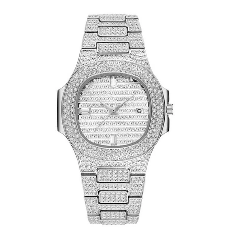 Luxury Classic Resistant Stainless Steel Case Back Custom Logo white gold Wrist Watch
Luxury Classic Resistant Stainless Steel Case Back Custom Logo white gold Wrist Watch