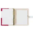 PU Leather Notebook A5 A6 B5 A4 Notebook Planner Agenda Organizer Hard Cover Loose Leaf Note Book