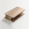 champagne bronze oxidation anodized anodizing 6063 T4 T5 T6 aluminum profile door profile High Quality champagne bronze
