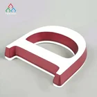 Factory custom hanging colorful acrylic logo illuminated letter sign and outdoor 3d acrylic letter sign making machine