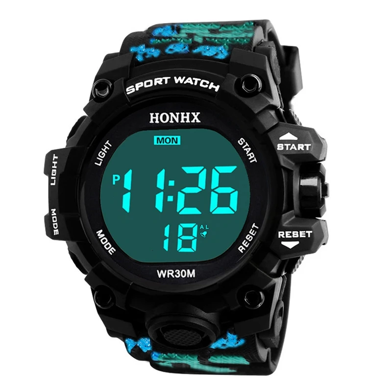 HONHX Men's LED Digital Camouflage Watch Military 30M Waterproof Watch Running Dress Sports Watches Fashion Outdoor Wristwatches
HONHX Men's LED Digital Camouflage Watch Military 30M Waterproof Watch Running Dress Sports Watches Fashion Outdoor Wristwatches