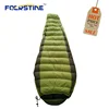 (190+30)*140cm 210T polyester Outdoor hiking camping comfortable cotton sleeping bag