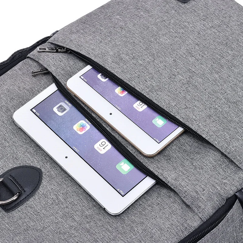 Anti Theft Men Backpack Canvas Large USB Recharging Women Laptop Bag Boy Girl School Bag Teenager Travel Backpack Mochila BP0209 (27)