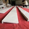 Eastern White Marble Column Pillar Beam Cladding Reinforced by Aluminium Honeycomb
