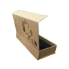 rectangle customize brown book style gift box for spices