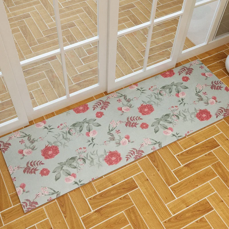 kitchen door entrance mat with water absorb