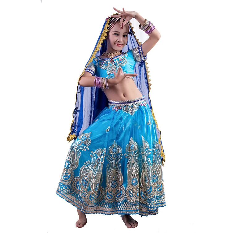 RT276 Wuchieal 4-piece Set Kids Bollywood Dance Costumes for Performance, Red;sky blue
RT276 Wuchieal 4-piece Set Kids Bollywood Dance Costumes for Performance, Red;sky blue