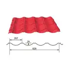 Hot Sale Colorful Roof Corrugated Steel Sheet With Best Quality