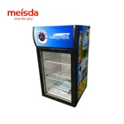 68L energy drink door glass upright promotional commercial mini fridge