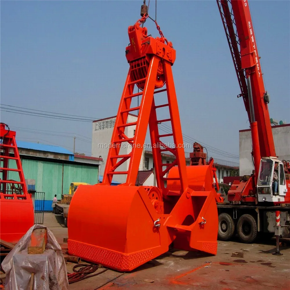 30t Electrohydraulic Clamshell Grab Bucket For Gantry Crane Buy