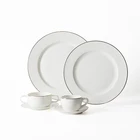 Luxury Hotel Ceramics Tableware Set, Guangzhou Dinner Set, Bone China Royal Dinnerware Set Porcelain*