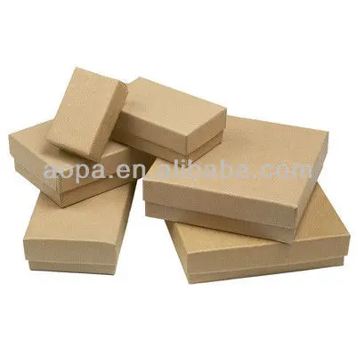 kraft hard cardboard boxes for gifts in all sizes