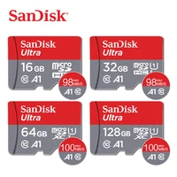 

SanDisk SD Memory Card A1 200GB 128GB 64GB 100MB/S Class10 UHS-3 Micro flash card 32GB 16GB TF/SD Cards UHS-1 with gift adapter