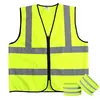 Wholesale Reflective Safety Vest with Multi-pockets Costom Construction Safety Clothing