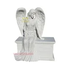Tombstone Team Customer Marble Headstone Natural Stone Black Cemetery Headstone Marble Tombstone And Monuments