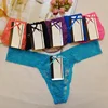 Wholesale cheap price hot lady panty sexy lace G string with different color