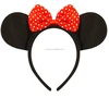 Wholesale Three Colors Hair Accessories Mickey Mouse Ear Minnie Mouse Headband H238