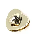 Heart Shape Nickel Free Metal Lock Accessories For Leather Bag
