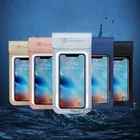 Wholesale Waterproof Depth 30 Meters TPU Waterproof Cell Mobile Phone Bag