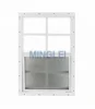 Shed barn aluminum vertical slider window