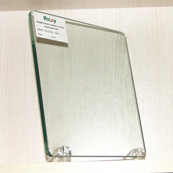 Glass factory in China modern table of living 5mm 6mm 8mm tempered flat float glass