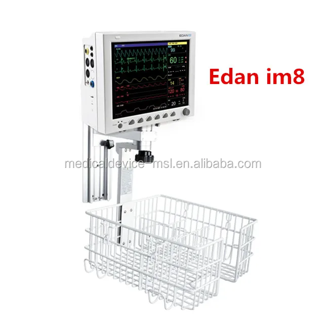 4inch edan im8 im8b patient monitor machine with ecg respiration