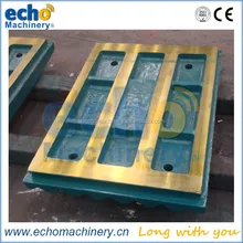 high quality spare parts Metso C160 jaws for jaw crusher